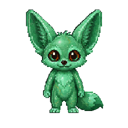 Imperial jade fennec
